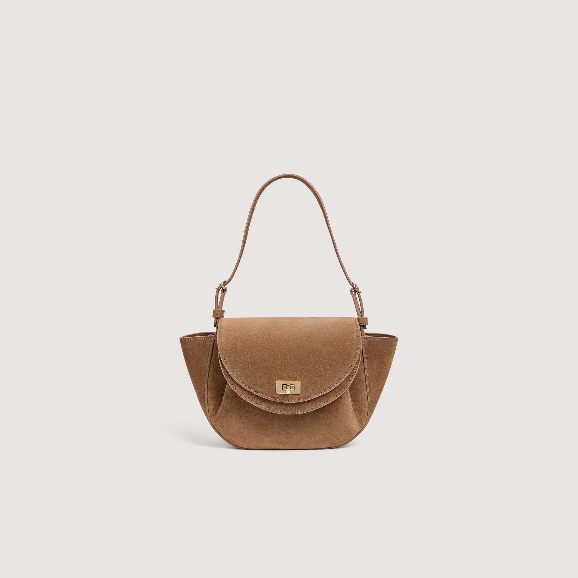 LE BAMBOLONI suede bag