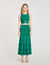 Long decorative knit skirt