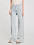 Jeans with rhinestone stripes
