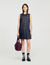 Short denim dress