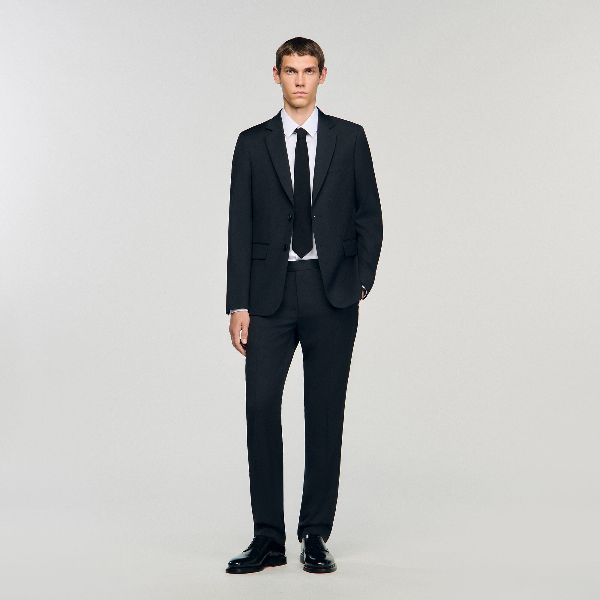 Wool suit jacket