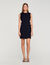 Short dress with cutouts