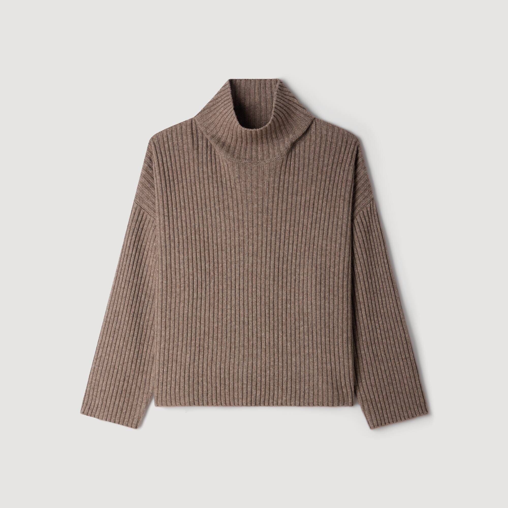 Ribbed wool and cashmere jumper - Men | Sandro