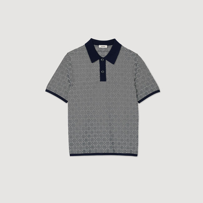Square Cross polo shirt