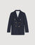 Double-breasted suit jacket