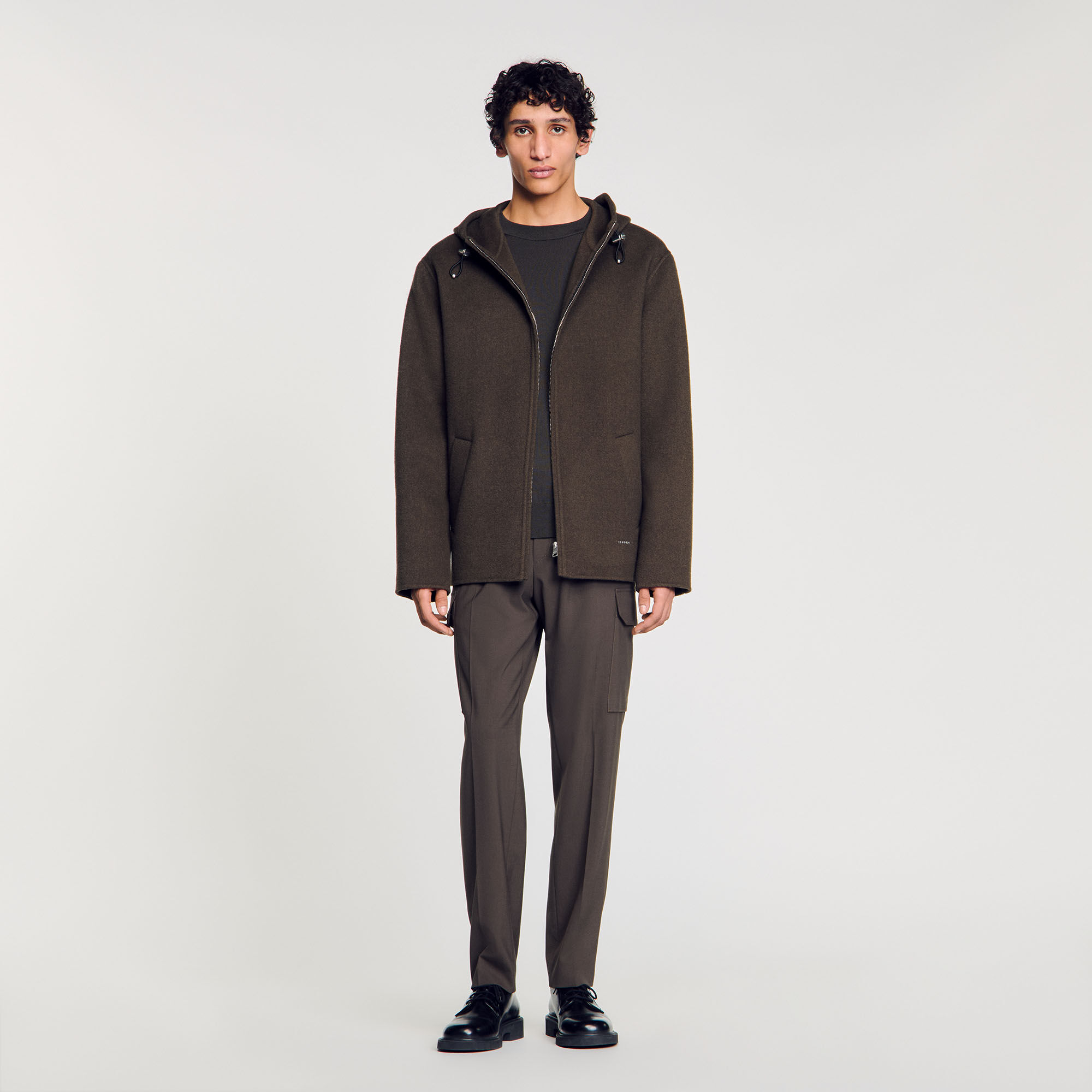 Hooded windcheater