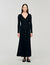 Fancy knit maxi dress