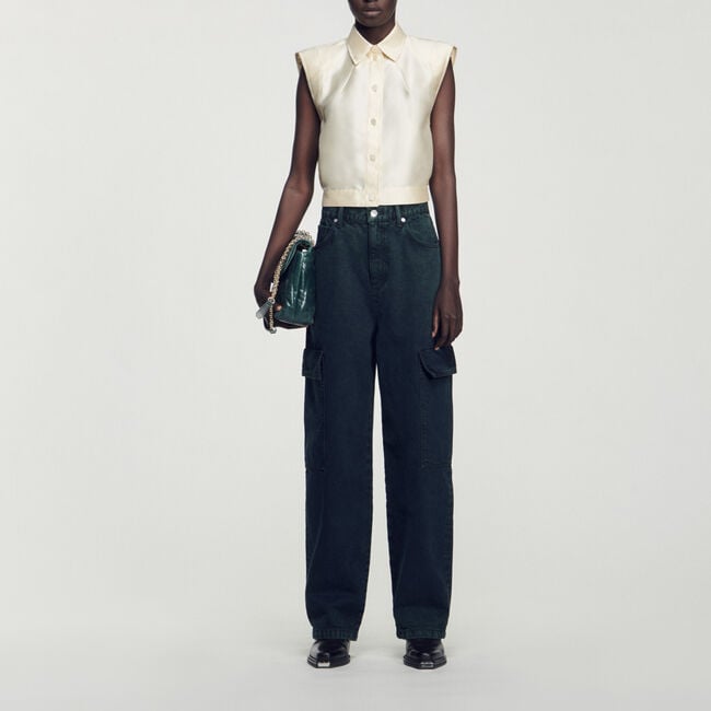 Oversized cargo jeans