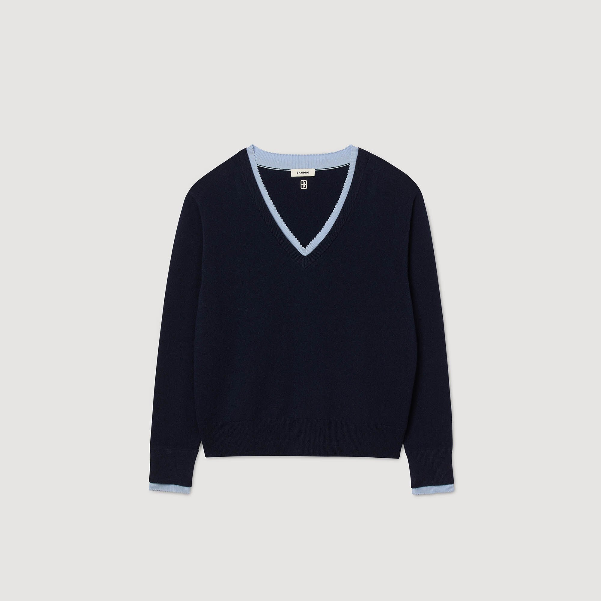 Wool and cashmere jumper