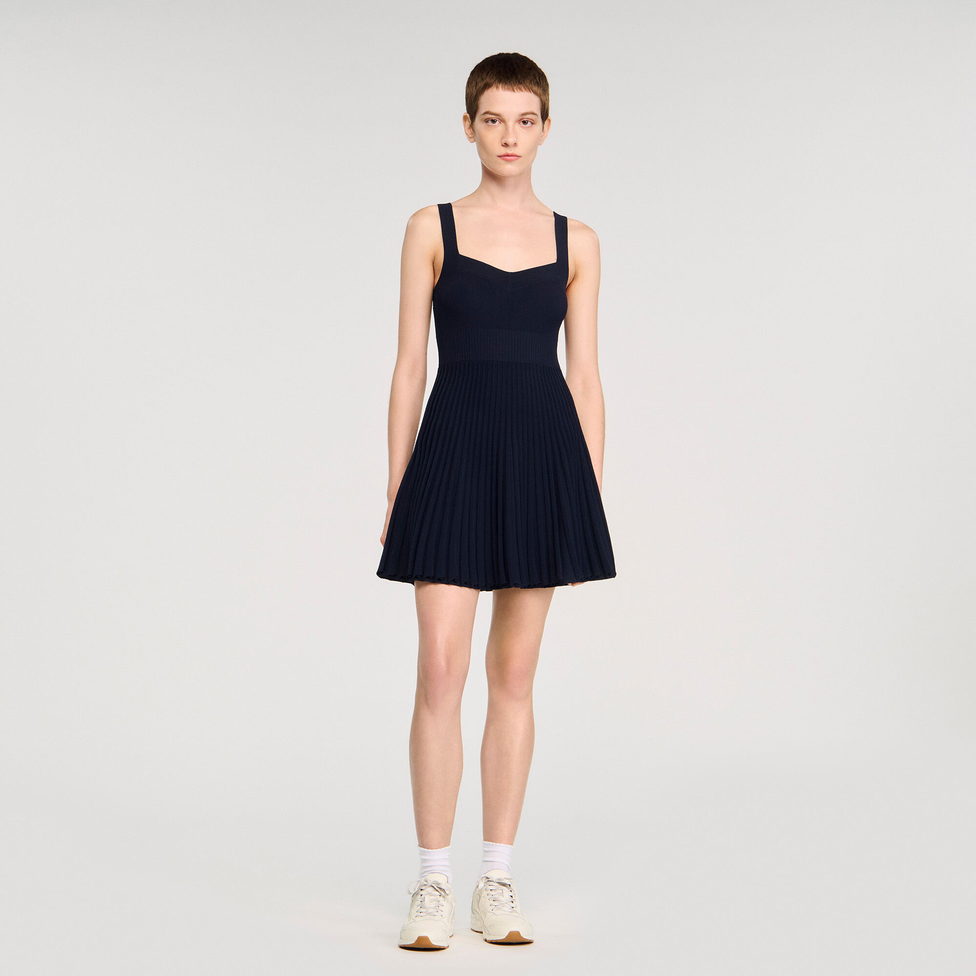 Short knit dress