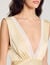 Satin-effect maxi dress