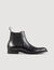 Leather Chelsea ankle boots - Men | Sandro