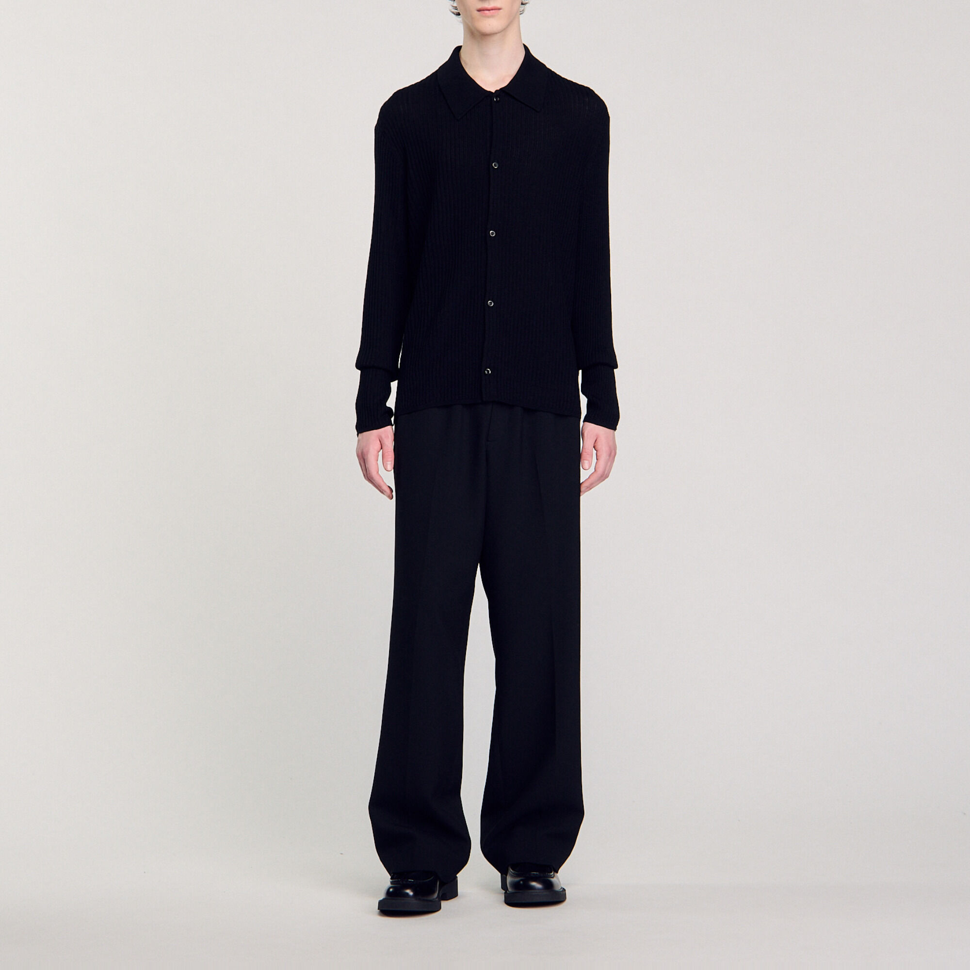Rib knit shirt - Men | Sandro