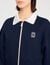 Cropped two-tone sweatshirt