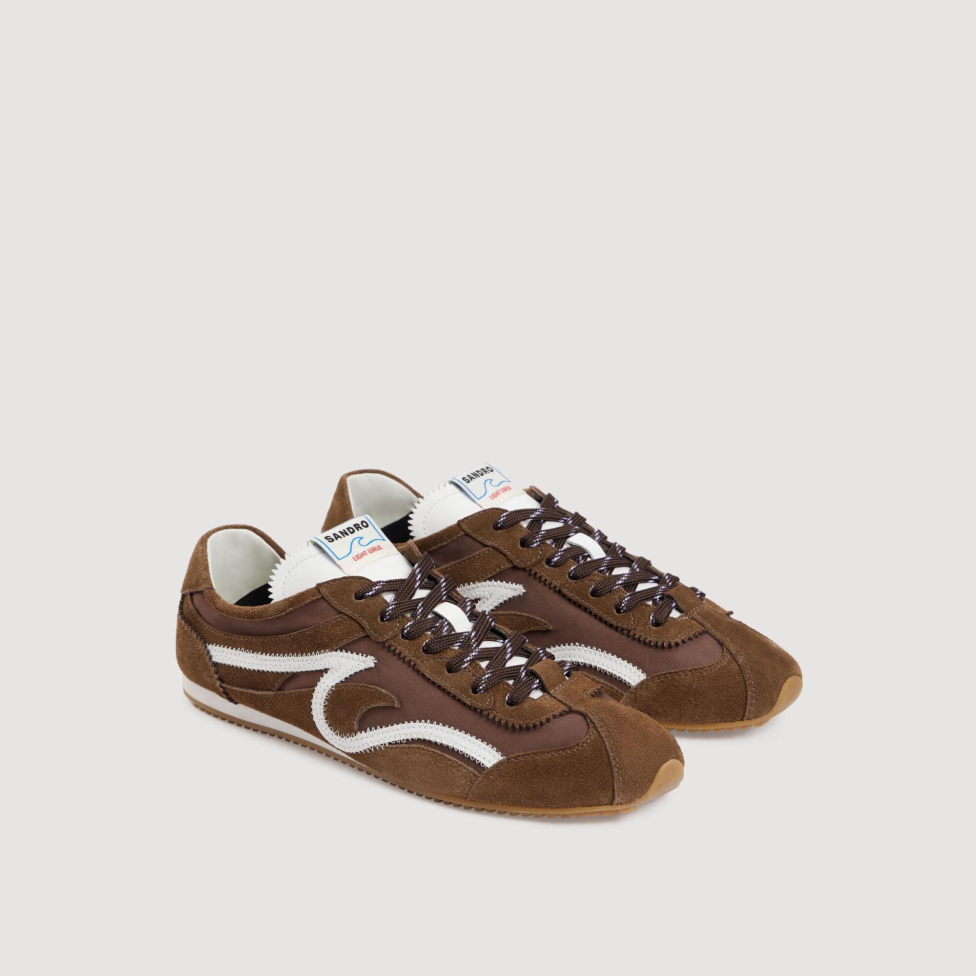 Light Wave sneakers in suede leather