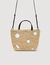 Raffia basket bag