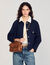Yza small plain leather bag