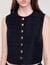 Pleated crop top