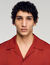 Loose-fit shark collar shirt