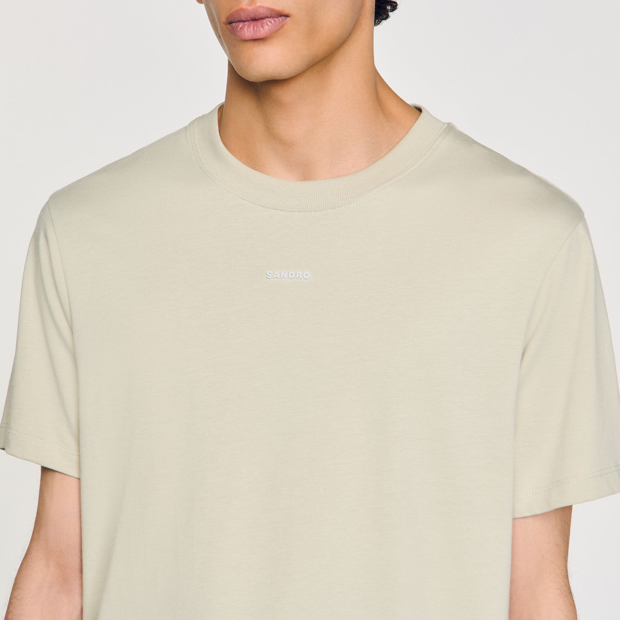 Cotton T-shirt with logo