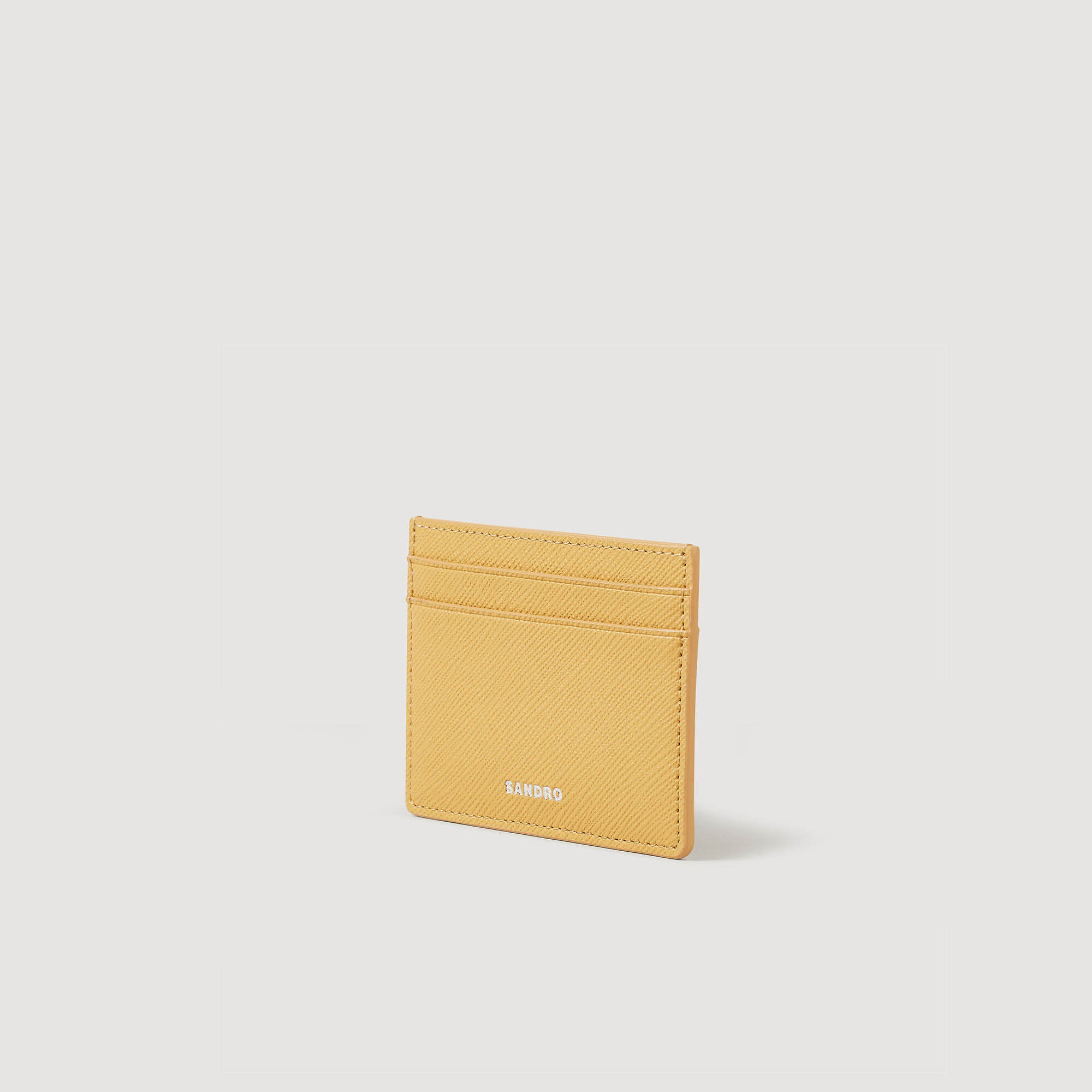 Reconstituted leather cardholder