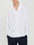 Floaty shirt with spread collar