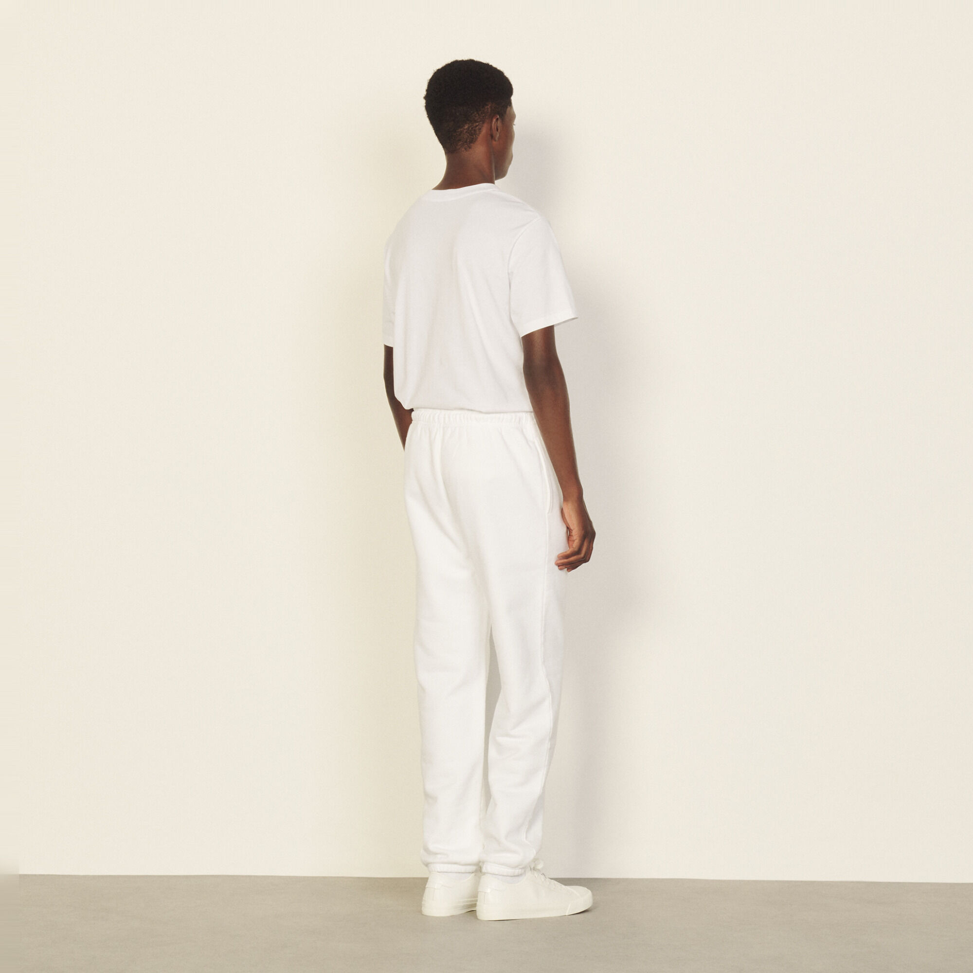 Joggers with Sandro Paris embroidery