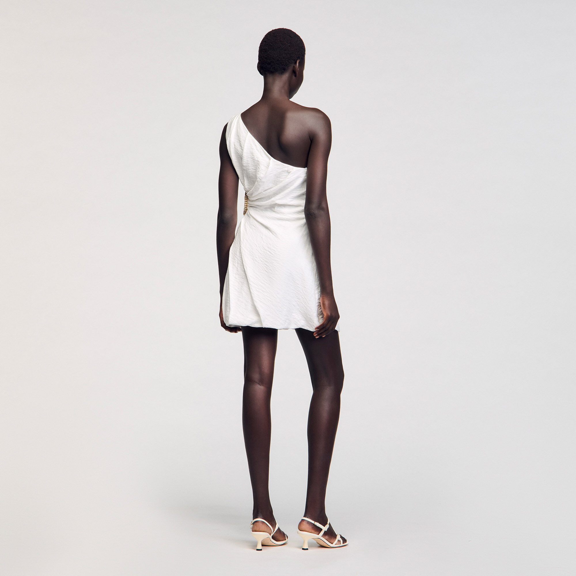 Short asymmetrical dress