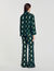 Paisley print pyjama shirt