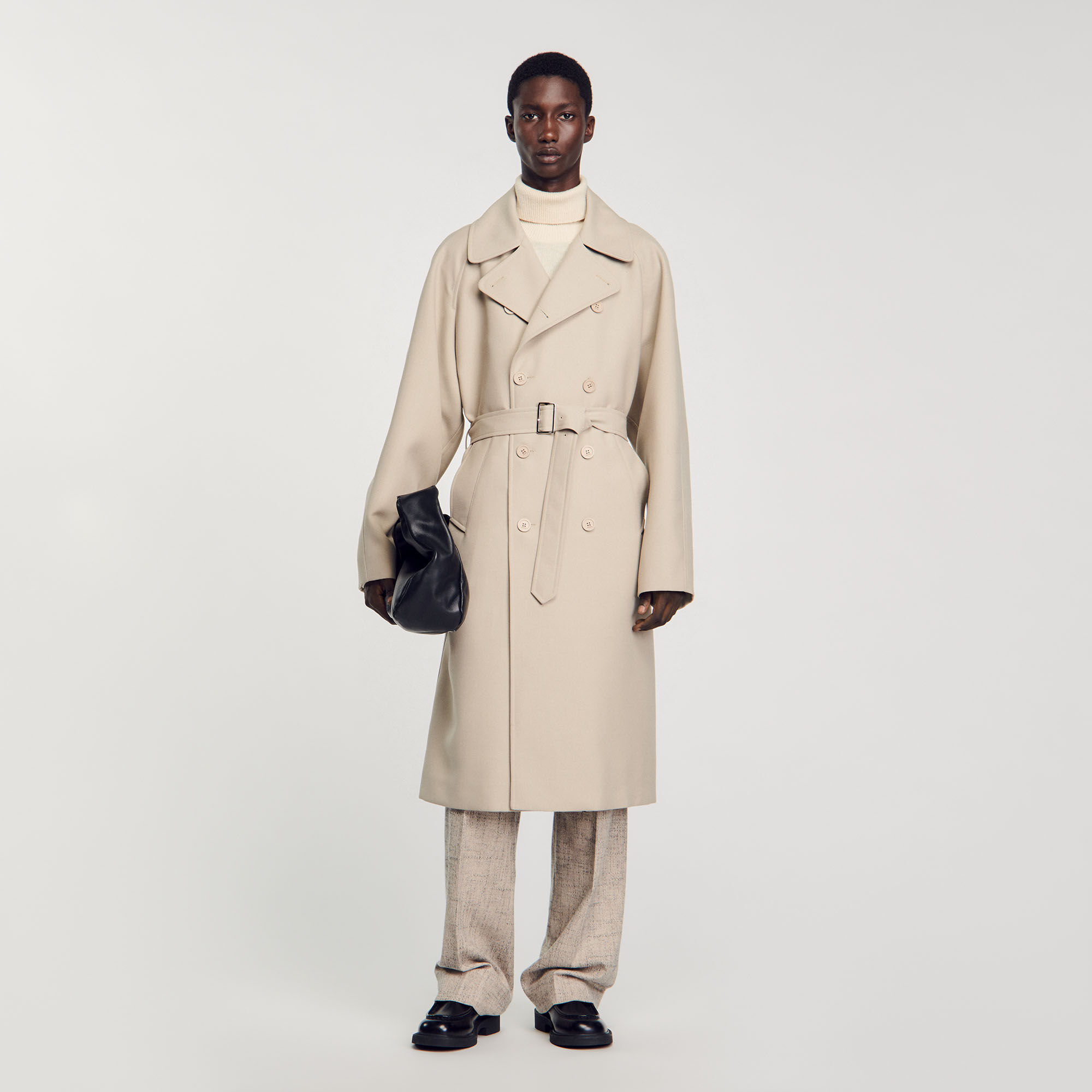 Sandro magnetic trench coat on sale