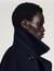 Double-breasted wool coat