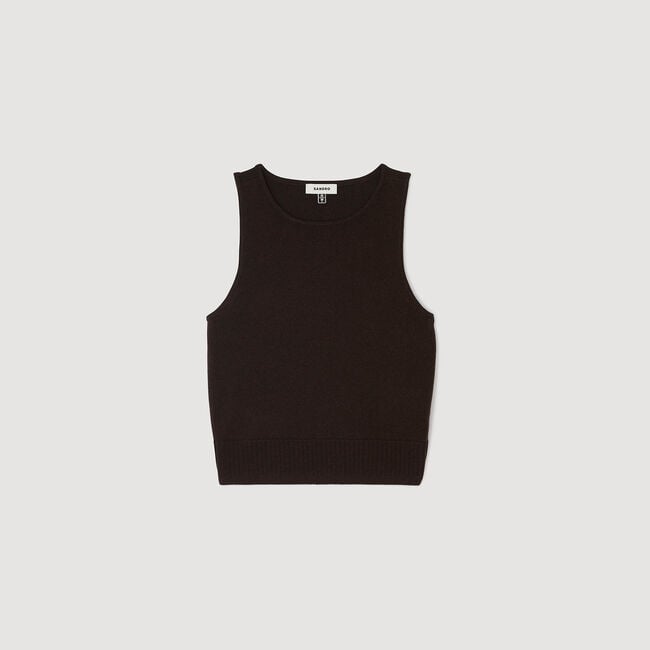 Sleeveless jumper