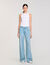 Rhinestone and beaded jeans