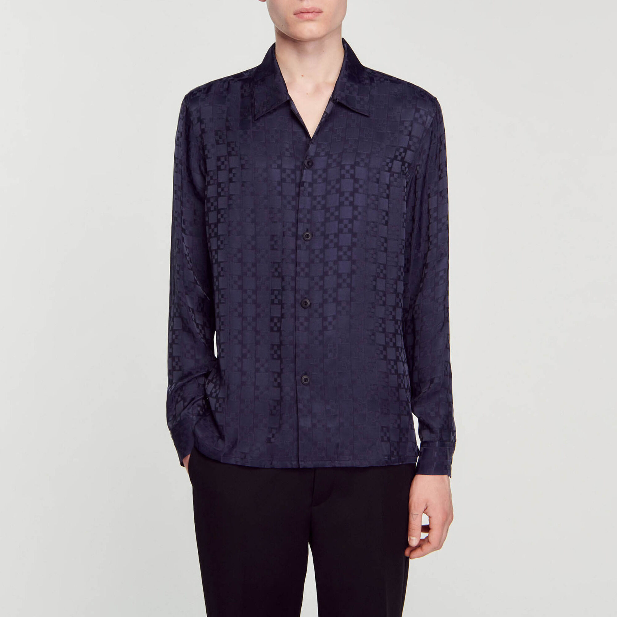 Square cross shirt