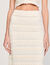 Long skirt with crochet detailing