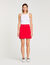 Short knit skirt