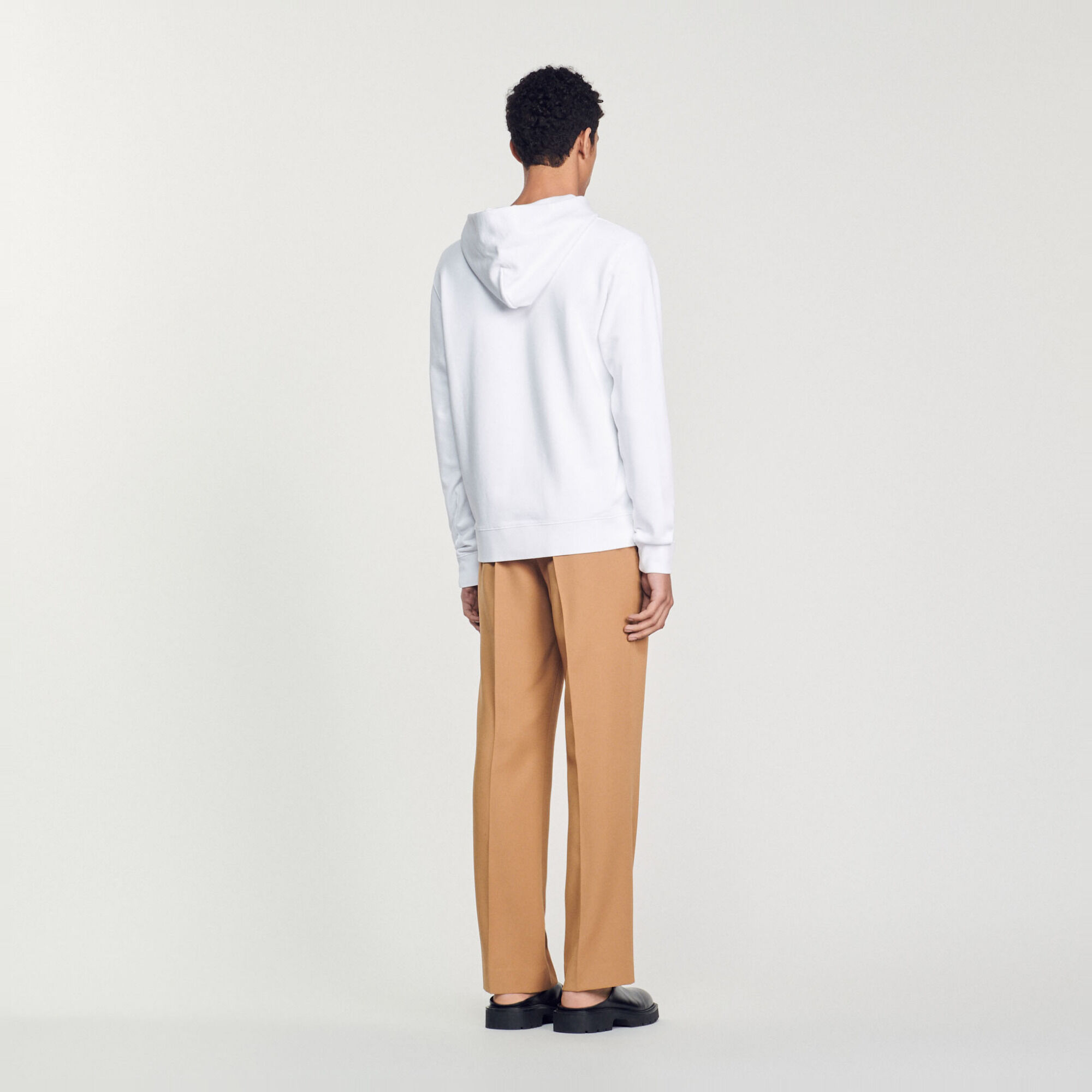 Embroidered Sandro hoodie