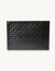 Embossed leather document case