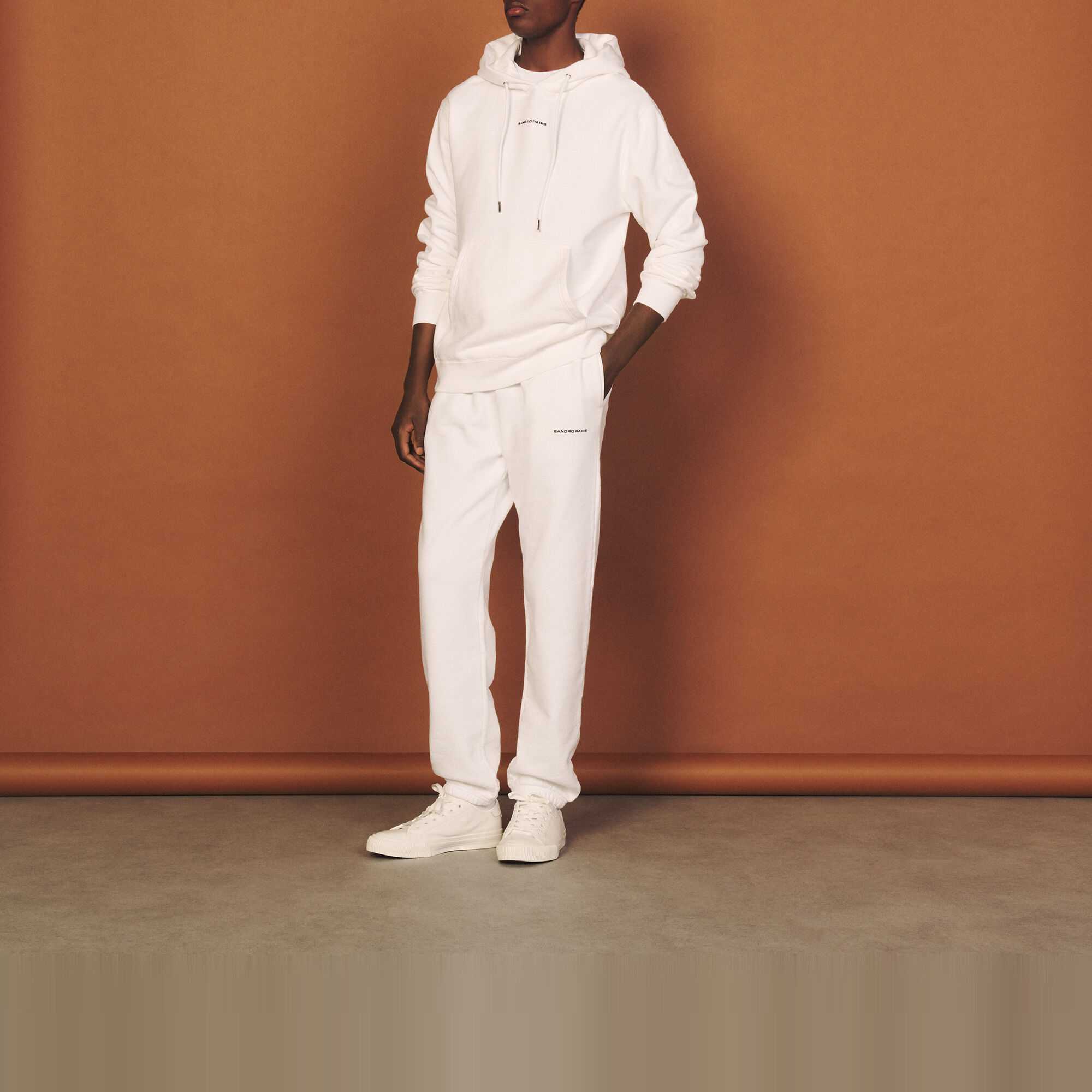 Joggers with Sandro Paris embroidery