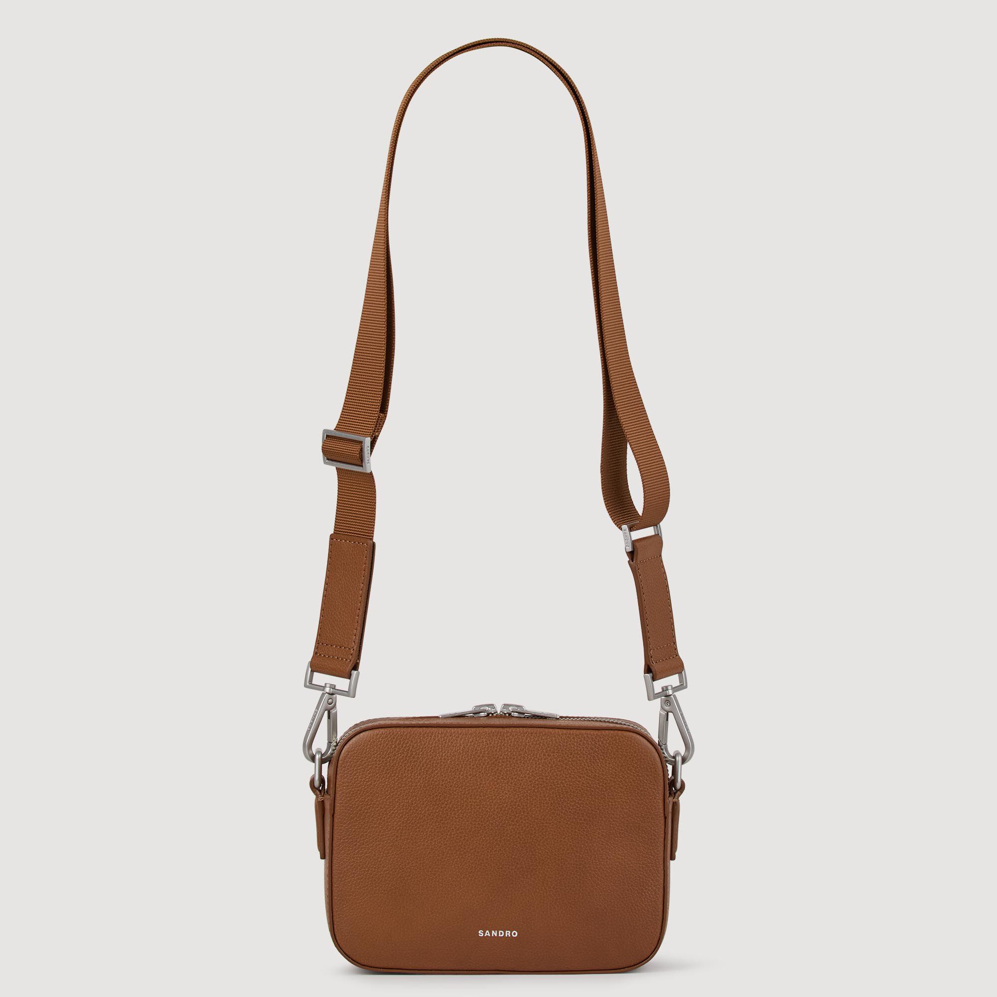Small grained leather bag