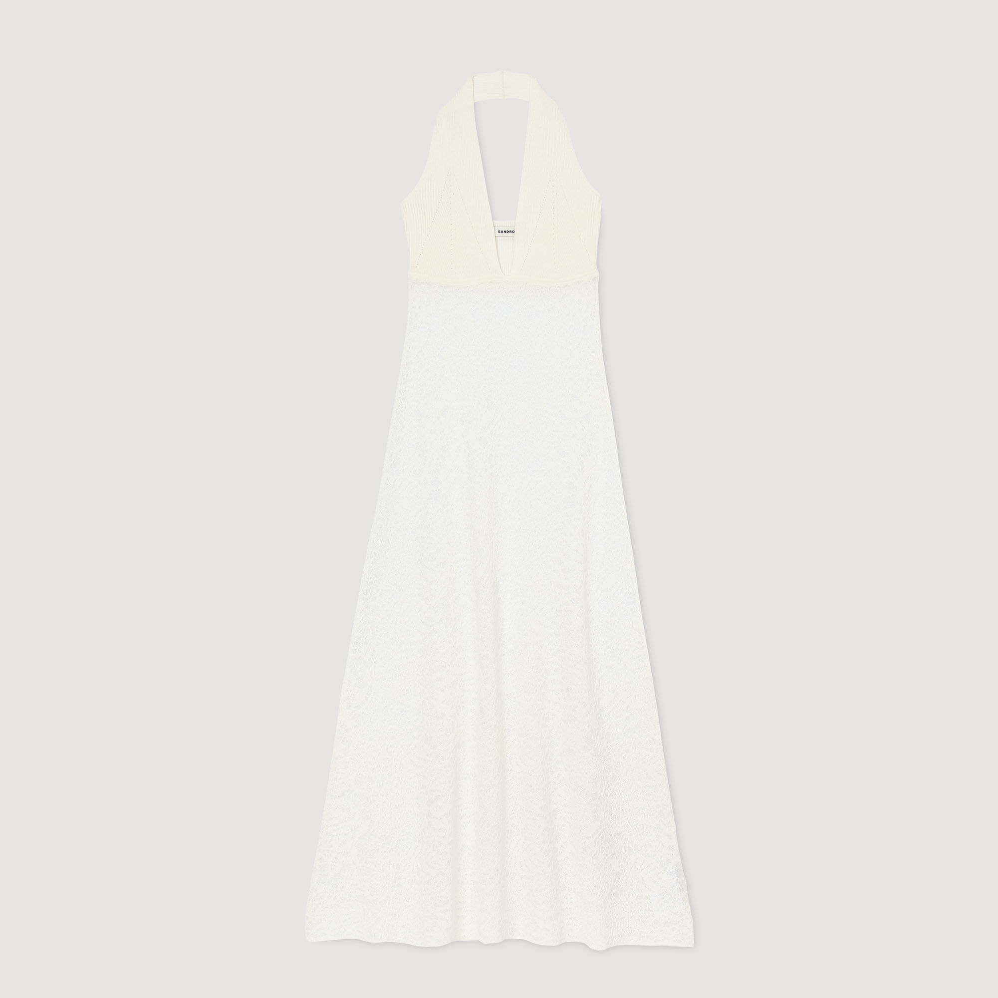 Long knit dress