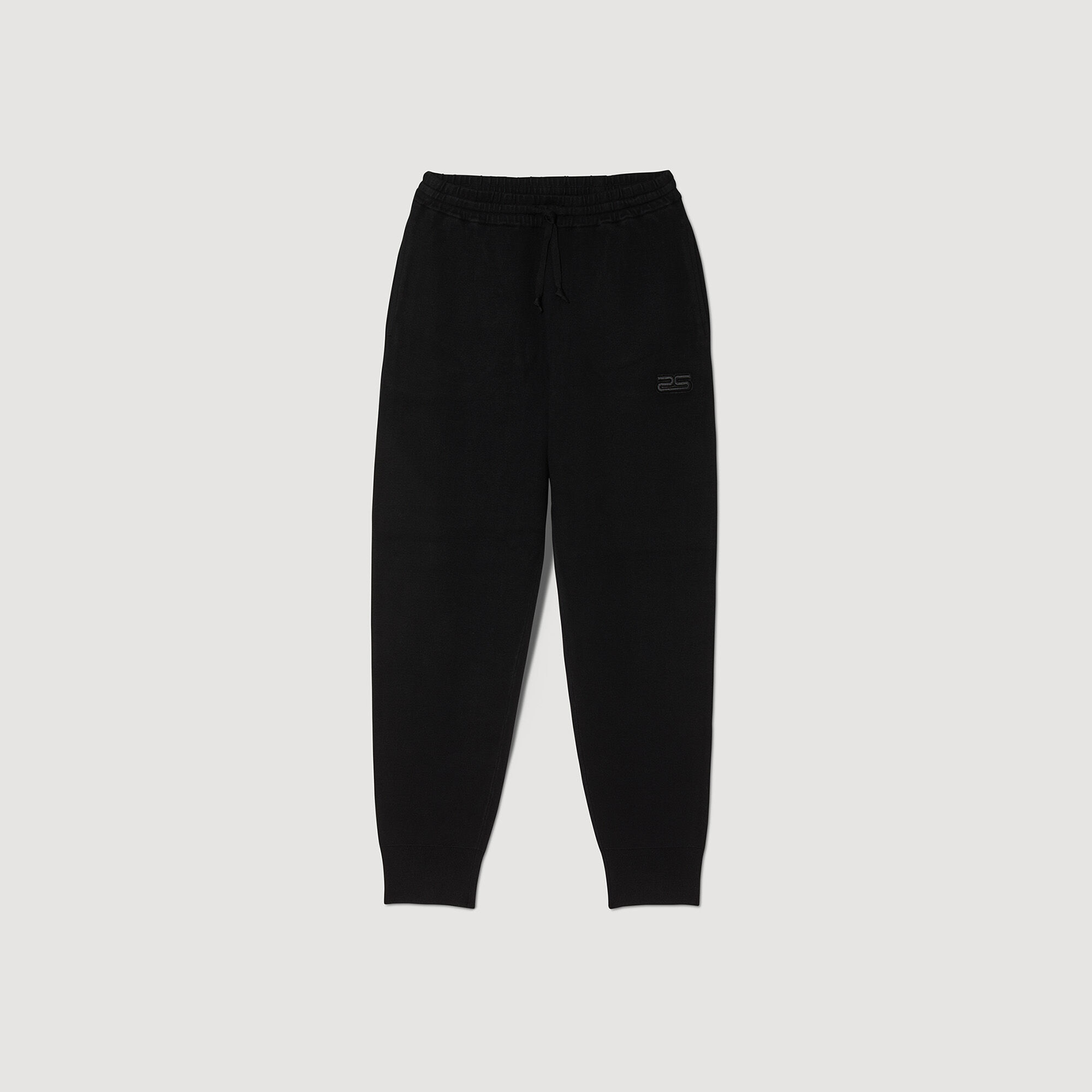 Knit jogging bottoms