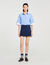 Tailored pleated shorts