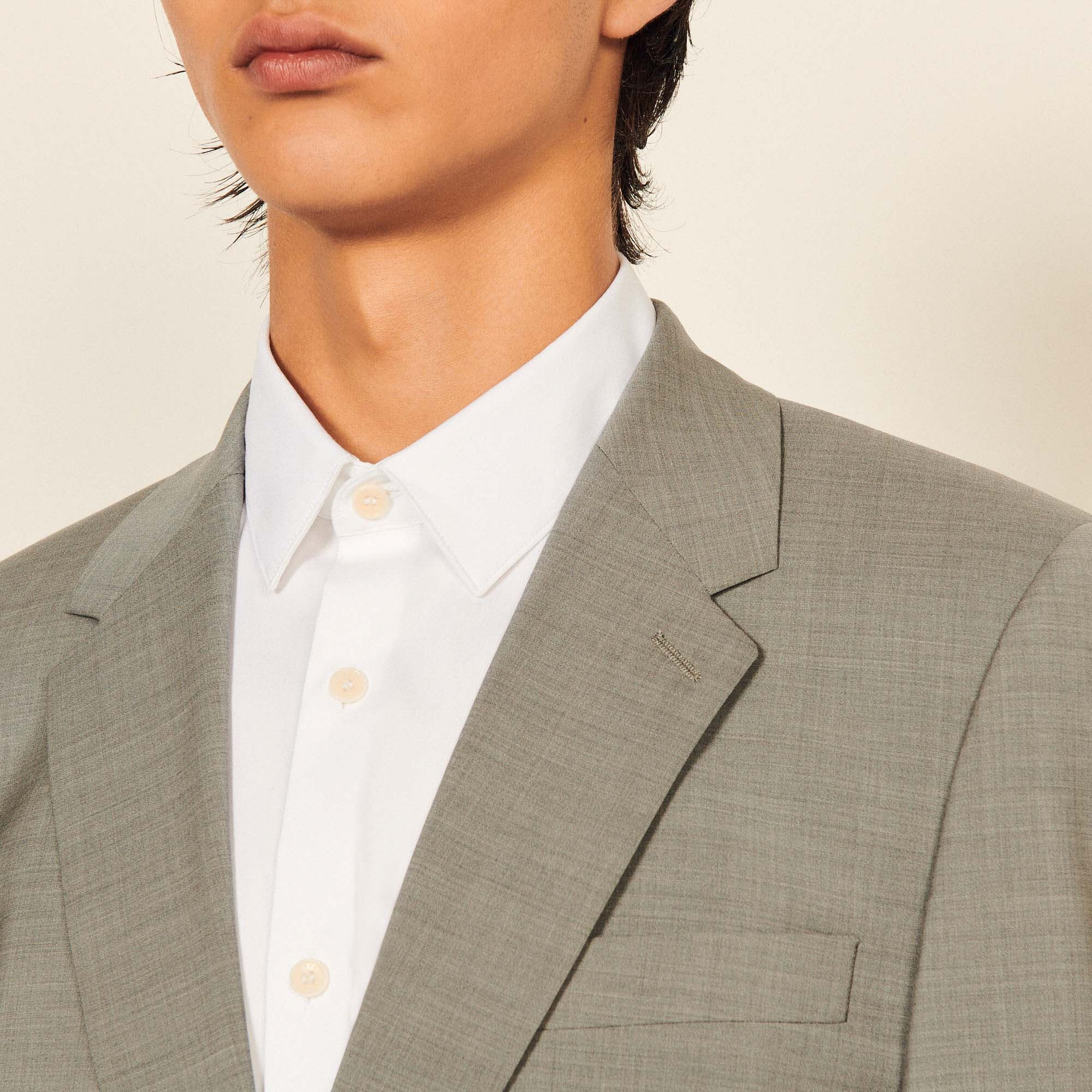 Stretch suit jacket