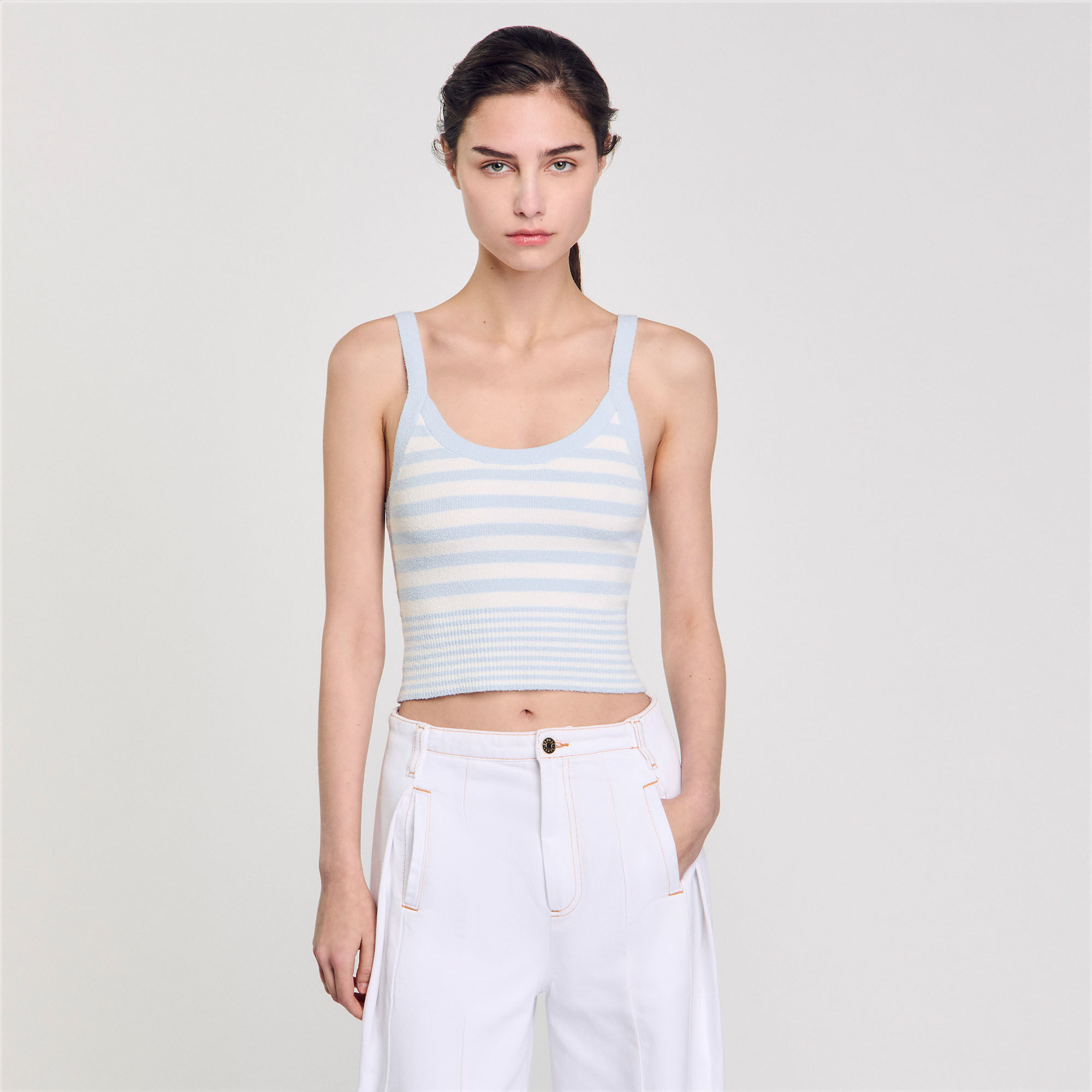 Knit vest top