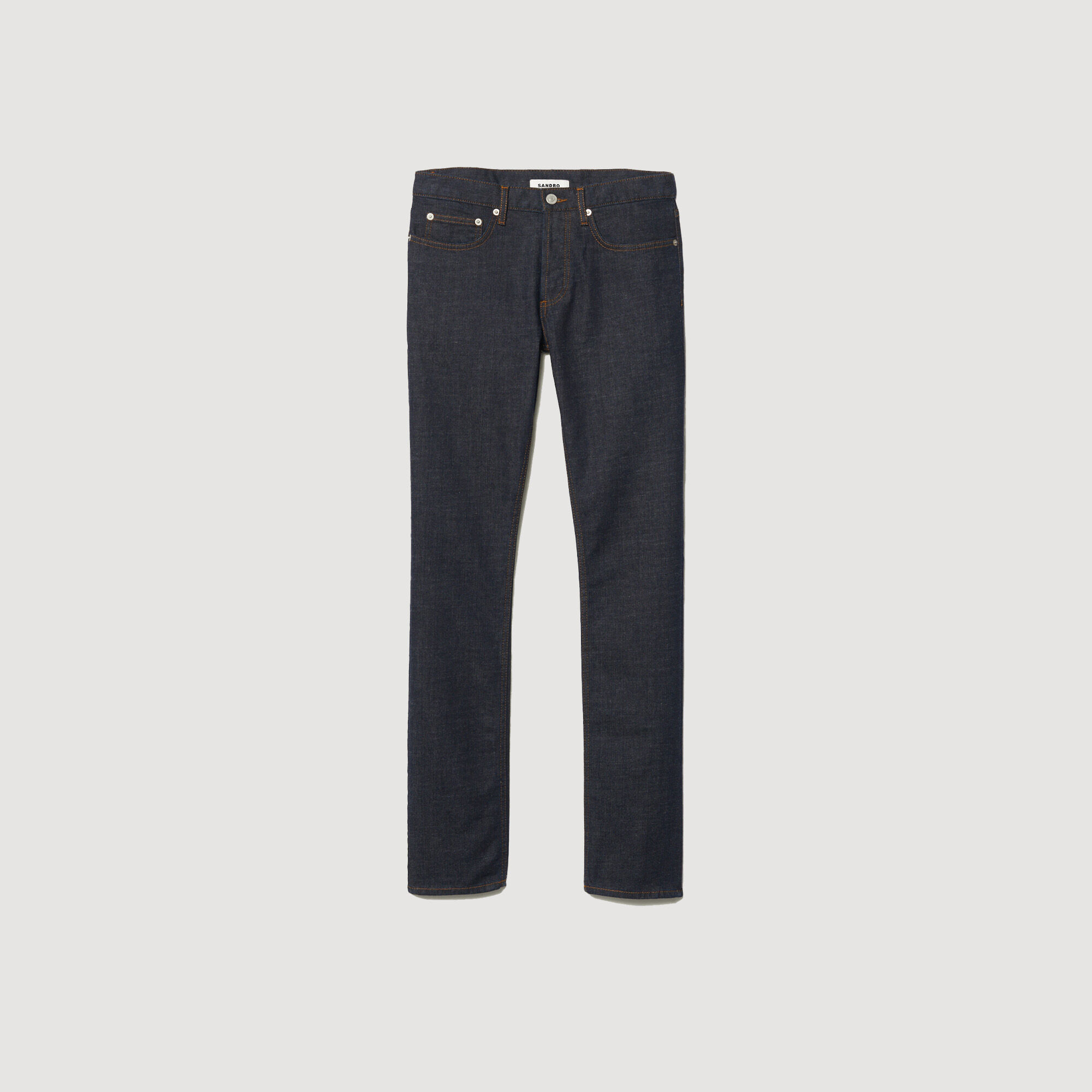 Waterless narrow cut jeans