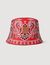 Patterned bucket hat