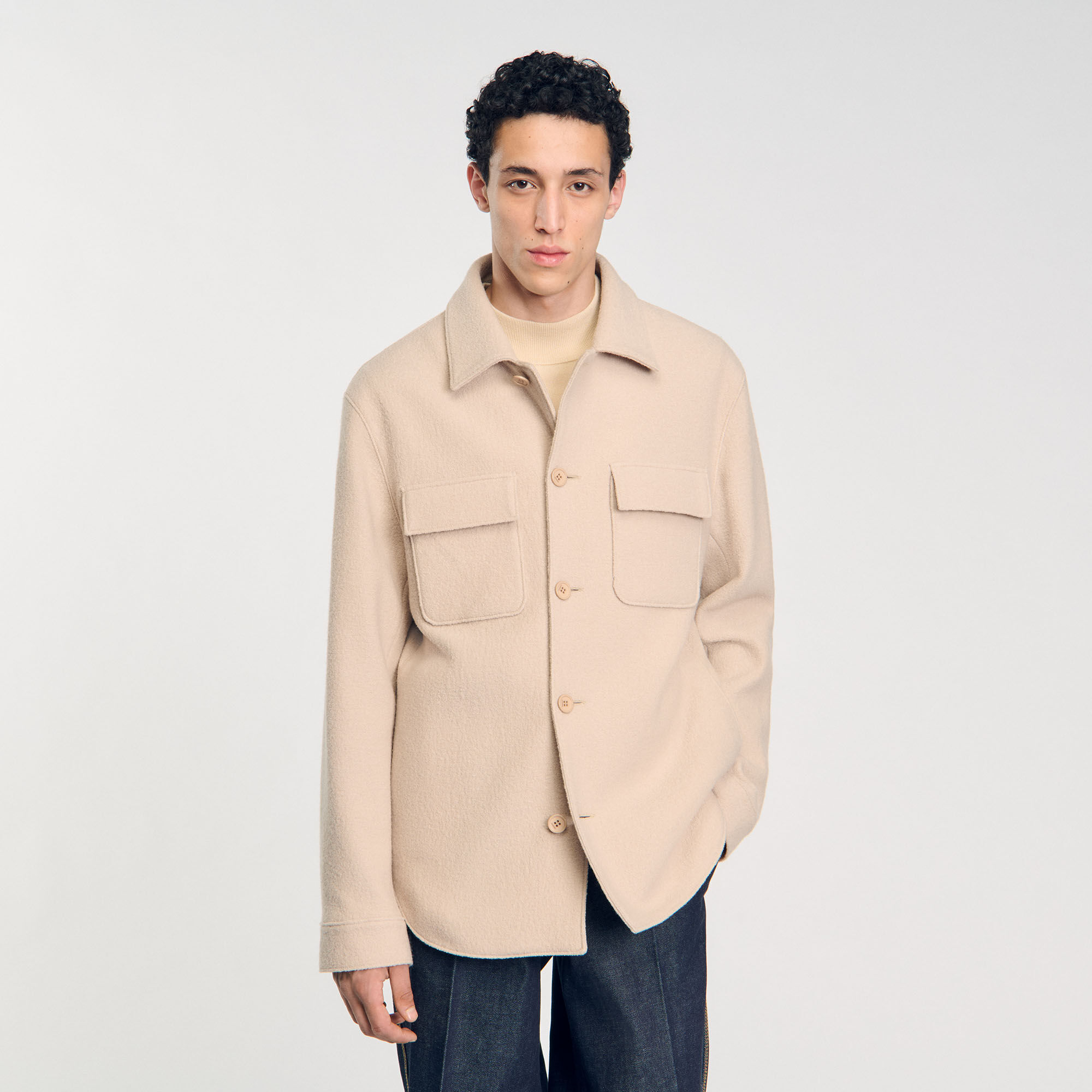Button-up overshirt