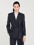 Stripy suit jacket