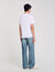 Wave print cotton T-shirt